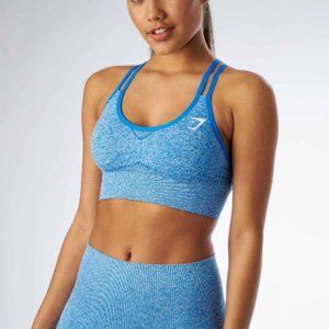 Blue Gymshark Sports Bra